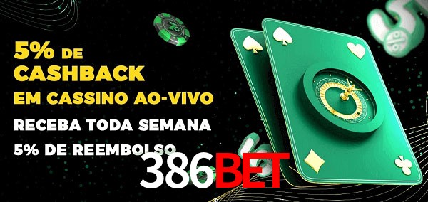 Promoções do cassino ao Vivo 386bet